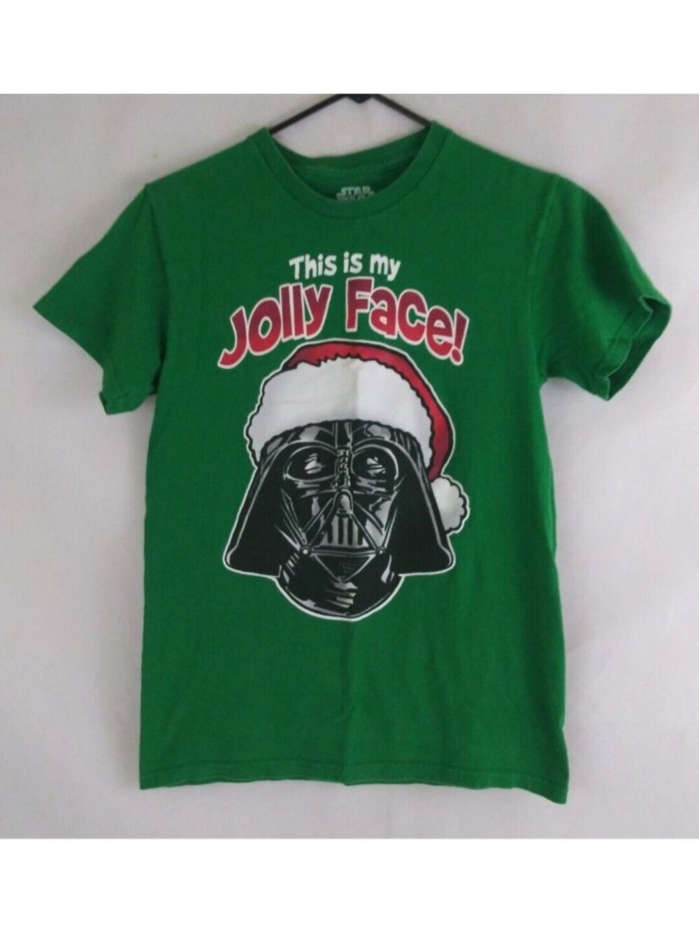 Fifth Sun Star Wars This Is My Jolly Face! Darth Vader Youth Men's Small